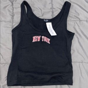 Brandy Melville New York crop top